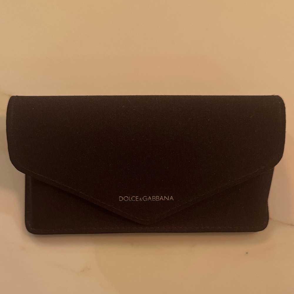 Dolce & Gabbana Soft Black Sunglasses Case